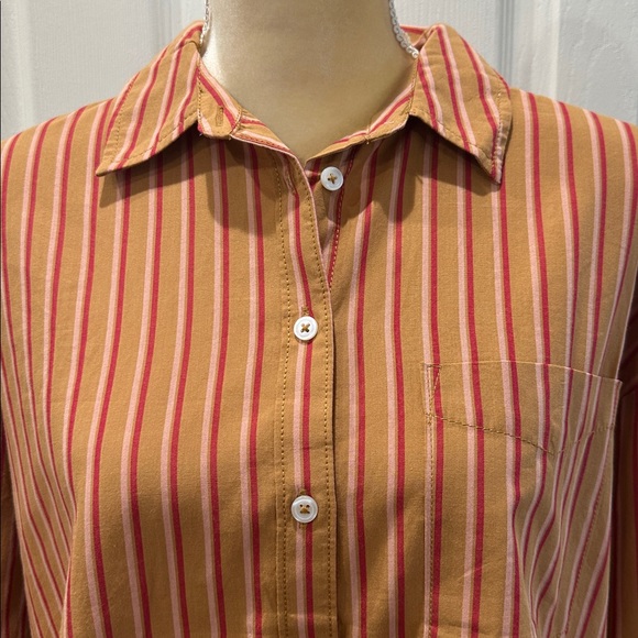 Anthropologie The Bennet Buttondown Shirt by Maeve Size Small - Picture 8 of 14